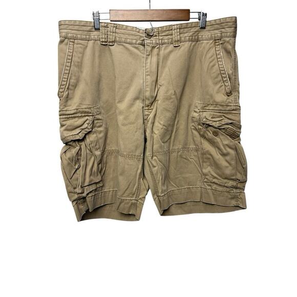 Polo Ralph Lauren Other - Polo Ralph Lauren Cargo Shorts Mens 40 Classic Y2k Baggy Pockets Khaki Beige
